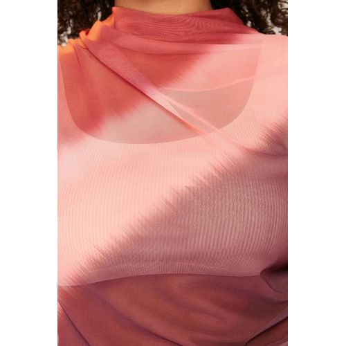 Trendyol Multi Color Pattern Mesh Knitted Blouse view 6